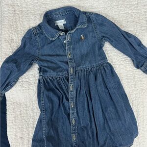 Ralph Lauren chambray dress, 12 month